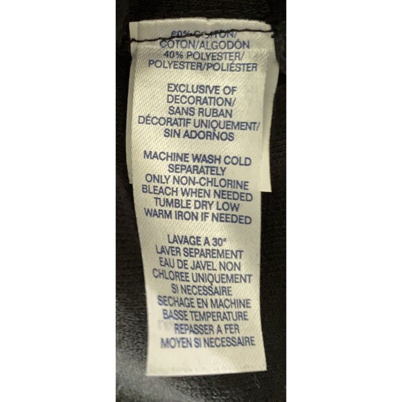 Chaps Mens Pullover Inside Out Sweatshirt - Picture 6 of 6